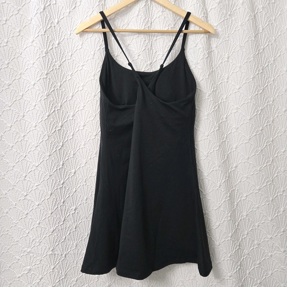 Nicole Miller Sport Golf Tennis Dress XL Moisture Wicking Crossback Black - Picture 2 of 10